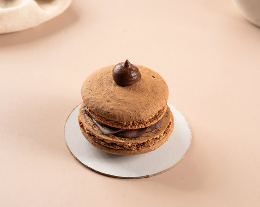 Belgian Chocolate Macaron Cake