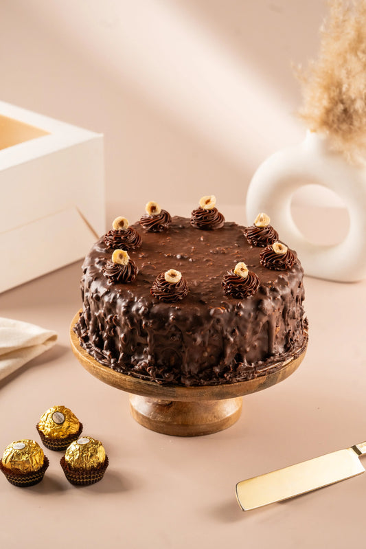 Hazelnut Praline Cake