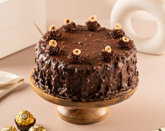 Hazelnut Praline Cake